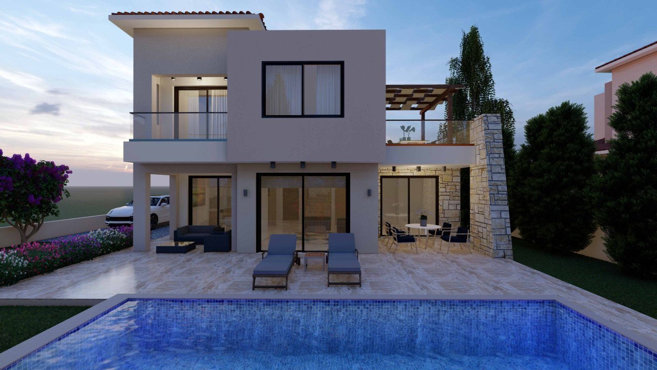 3 Bed, 3 Bath, HouseFor Sale, Coral Bay, Paphos