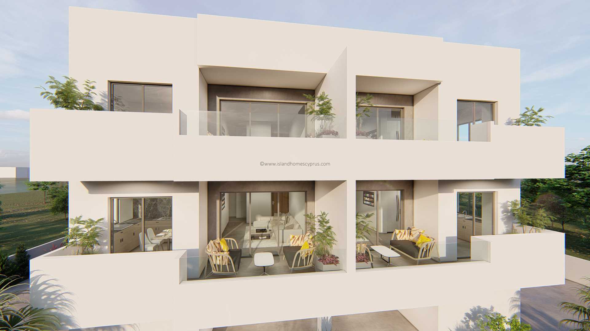 3 Bed, ApartmentFor Sale, Frenaros, Famagusta