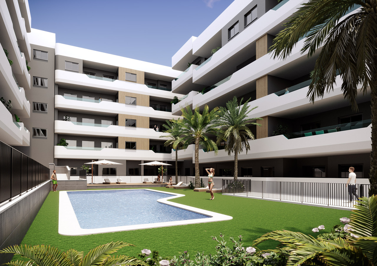 2 Bed, 2 Bath, ApartmentFor Sale, Santa Pola, Alicante