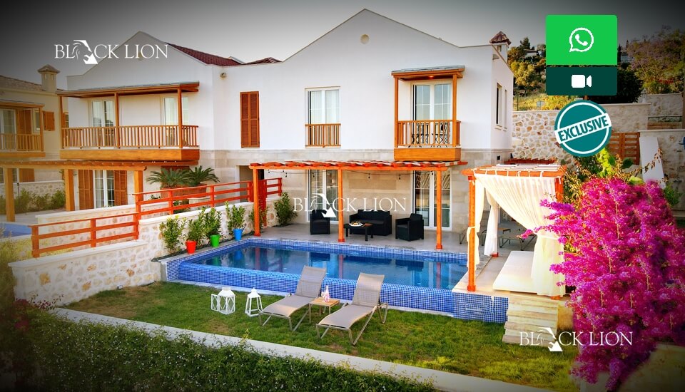 2 Bed, 3 Bath, HouseFor Sale, Lavanta, Kalkan, Antalya