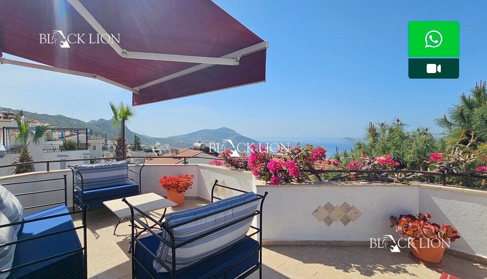 3 Bed, 3 Bath, HouseFor Sale, Kiziltas, Kalkan, Antalya