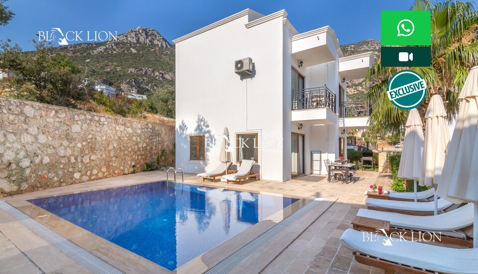 3 Bed, 4 Bath, HouseFor Sale, Kiziltas, Kalkan, Antalya