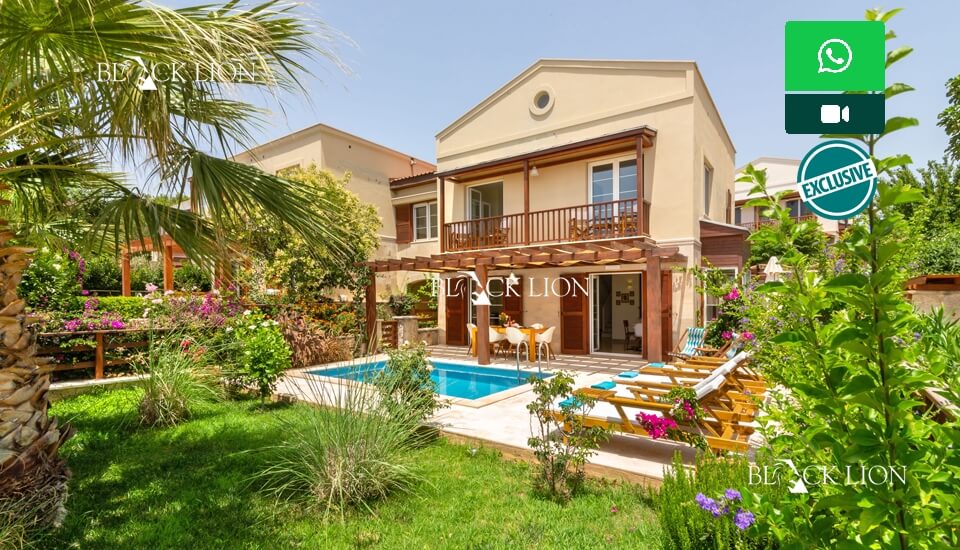 3 Bed, 3 Bath, HouseFor Sale, Lavanta, Kalkan, Antalya