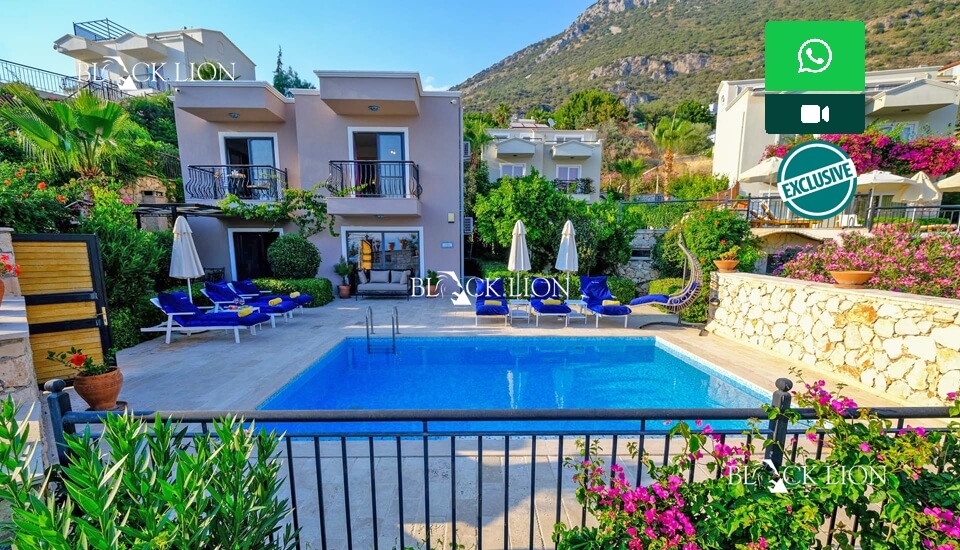 3 Bed, 3 Bath, HouseFor Sale, Kiziltas, Kalkan, Antalya