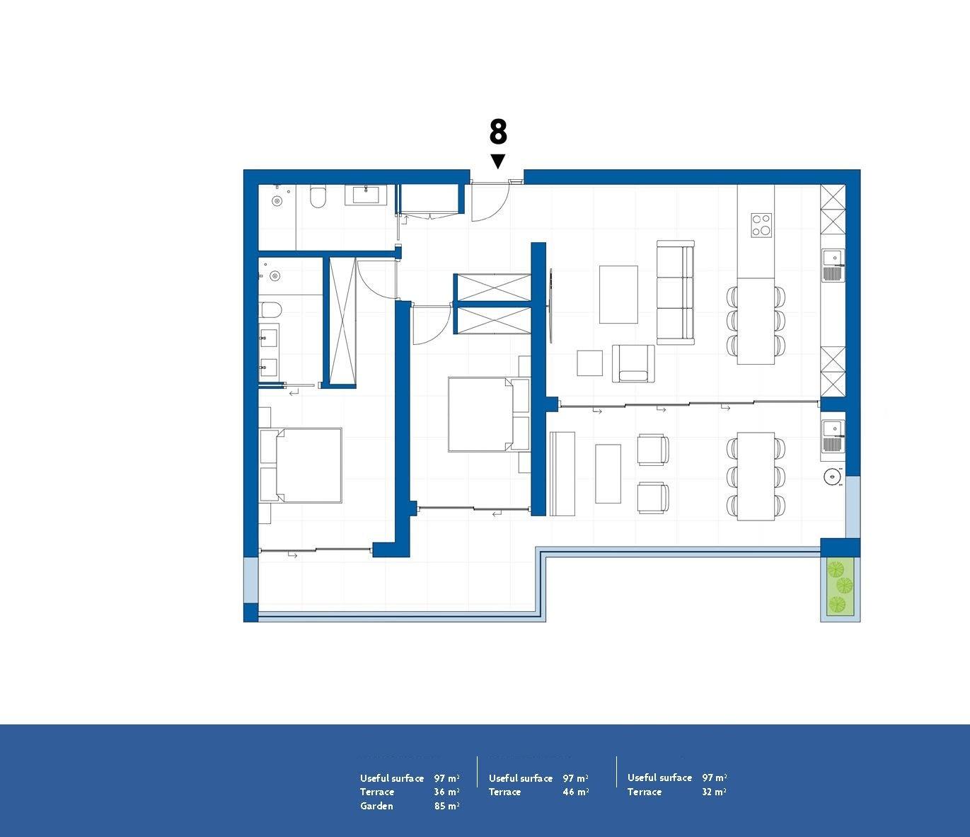 2 Bed, 2 Bath, ApartmentFor Sale, Estepona, Costa del Sol