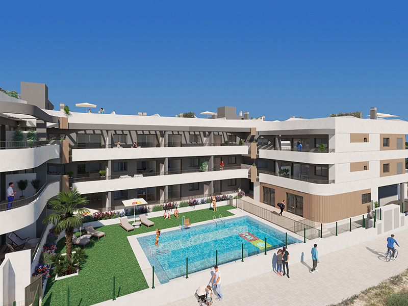 1 Bed, 1 Bath, ApartmentFor Sale, Mil Palmeras, Costa Blanca