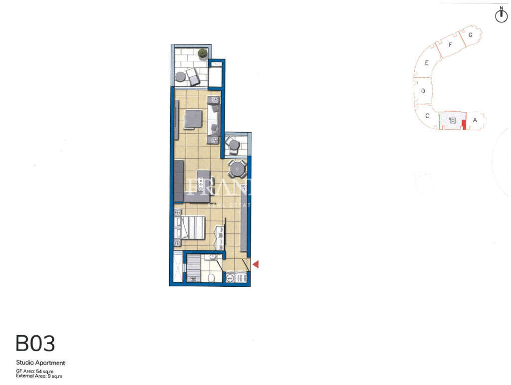 1 Bed, ApartmentFor Sale, The Shoreline at Smart City, Malta