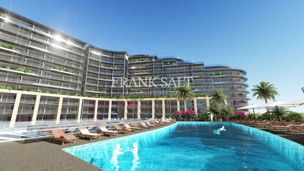 1 Bed, ApartmentFor Sale, The Shoreline at Smart City, Malta