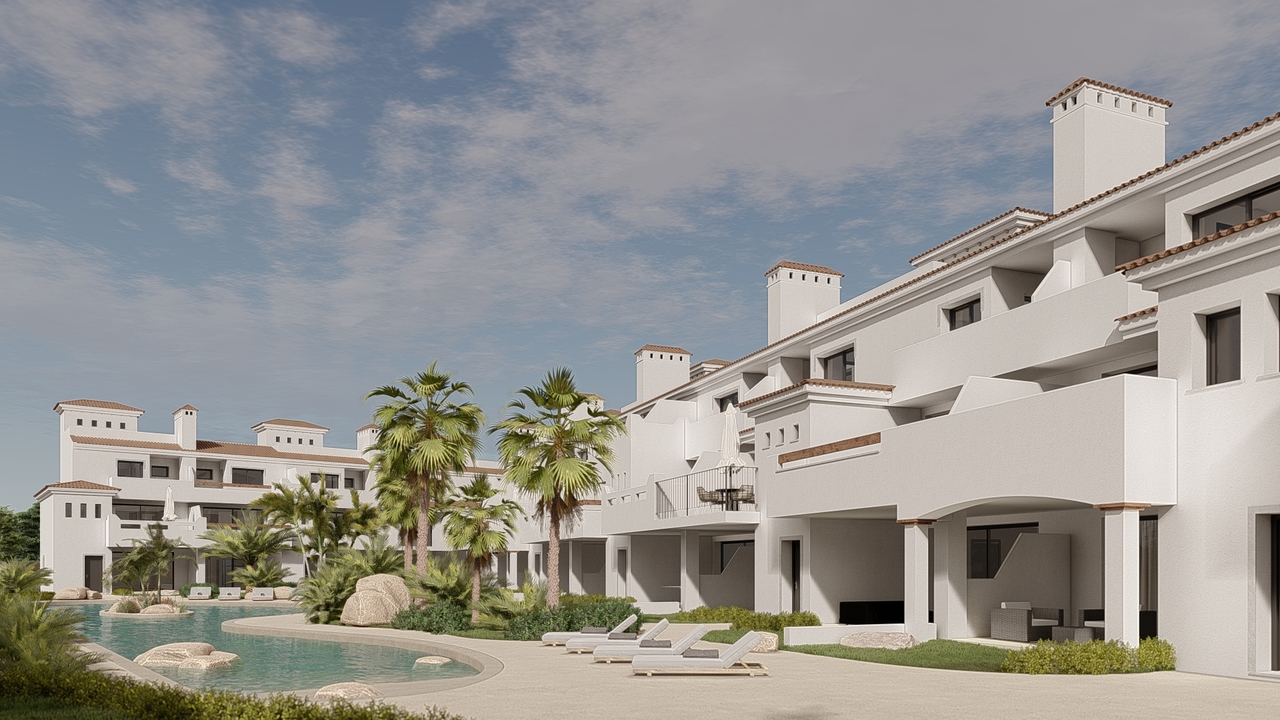 2 Bed, 2 Bath, ApartmentFor Sale, La Serena Golf, Murcia