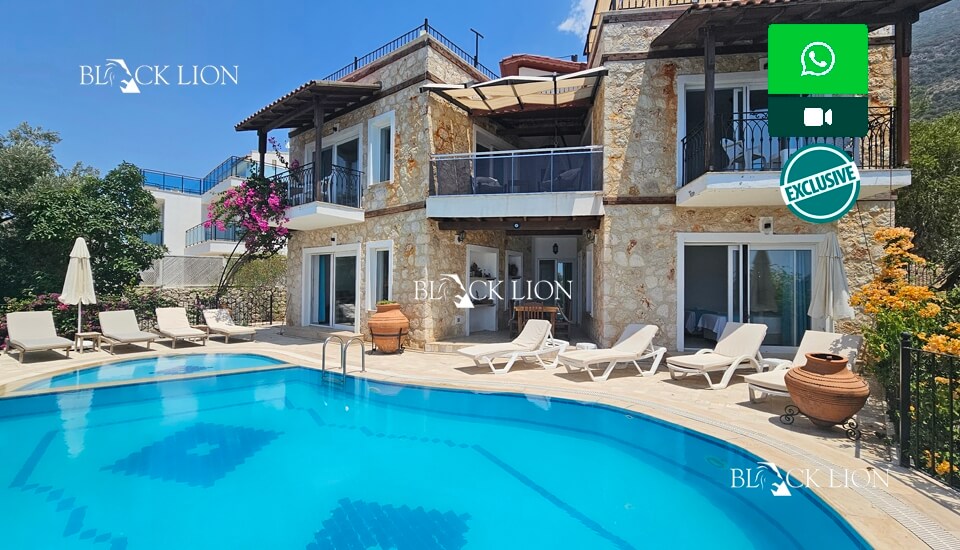 5 Bed, 5 Bath, HouseFor Sale, Kiziltas, Kalkan, Antalya