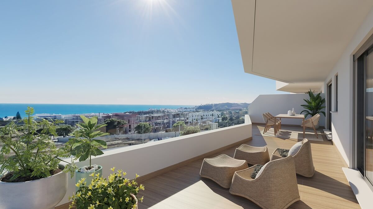 3 Bed, 2 Bath, ApartmentFor Sale, Estepona, Malaga