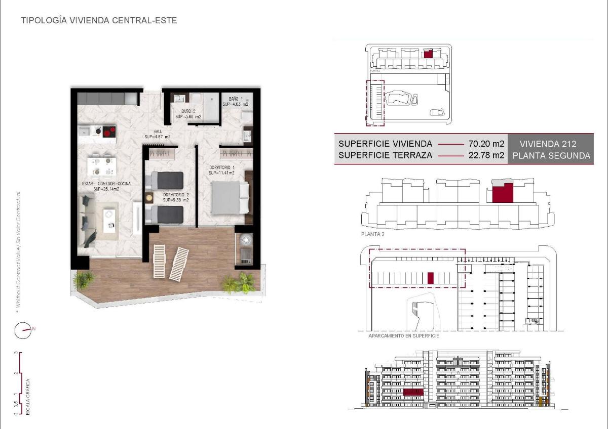 2 Bed, 2 Bath, ApartmentFor Sale, San Miguel de Salinas, Costa Blanca