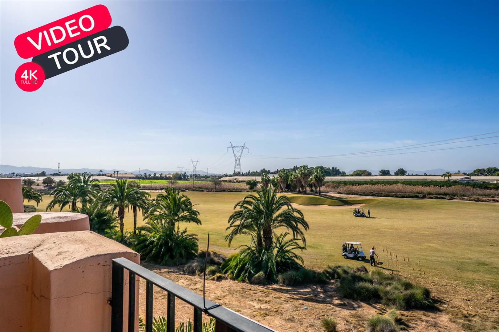 2 Bed, 2 Bath, ApartmentFor Sale, Mar Menor Golf Resort, Murcia