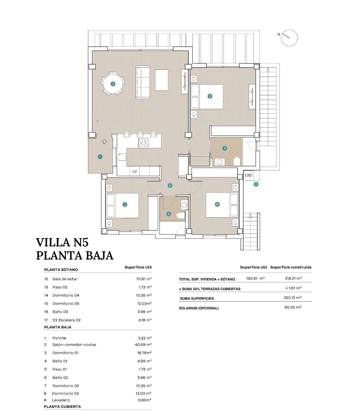 5 Bed, 3 Bath, HouseFor Sale, Polop, Alicante