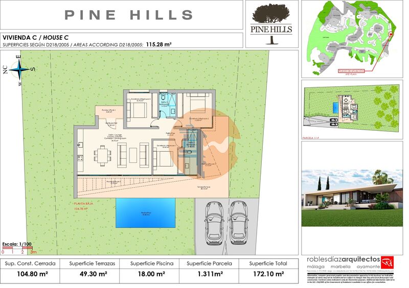 3 Bed, 3 Bath, HouseFor Sale, Ayamonte, Huelva