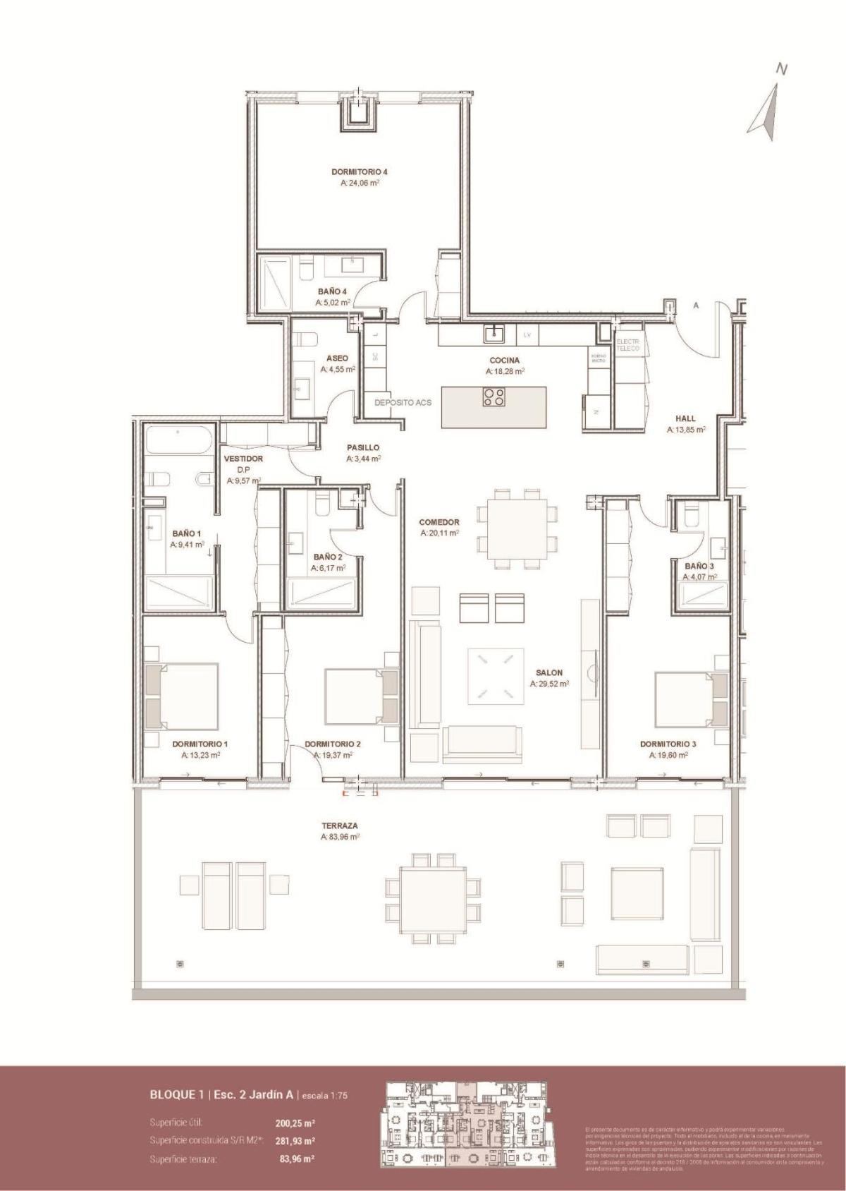 4 Bed, 4 Bath, ApartmentFor Sale, Estepona, Costa del Sol
