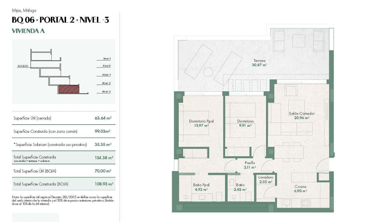 2 Bed, 2 Bath, ApartmentFor Sale, Mijas, Costa del Sol