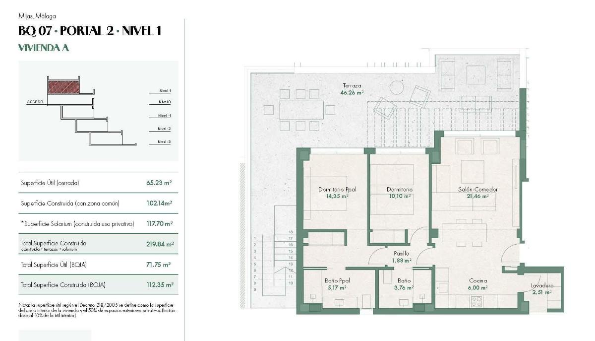 2 Bed, 2 Bath, ApartmentFor Sale, Mijas, Costa del Sol