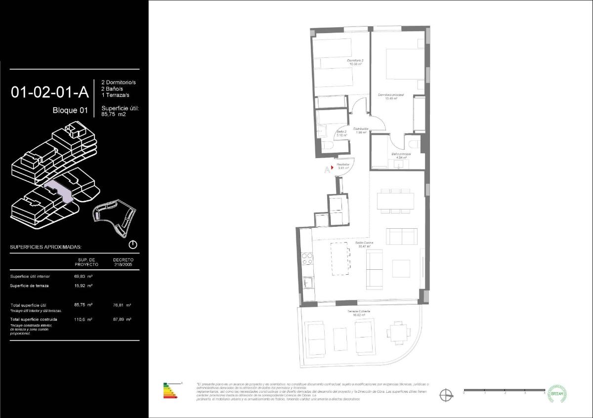 2 Bed, 2 Bath, ApartmentFor Sale, Mijas, Costa del Sol
