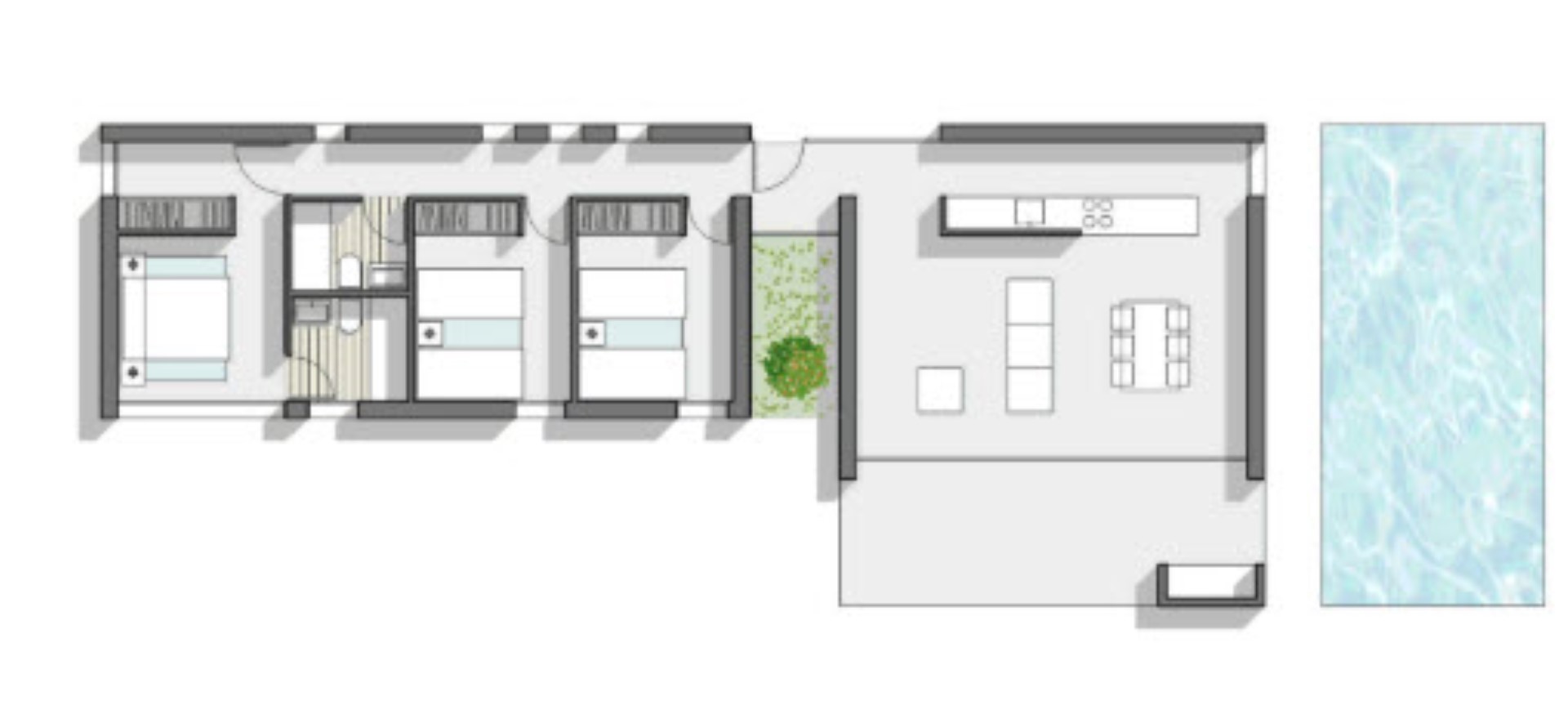 3 Bed, 2 Bath, HouseFor Sale, Pedreguer, Alicante