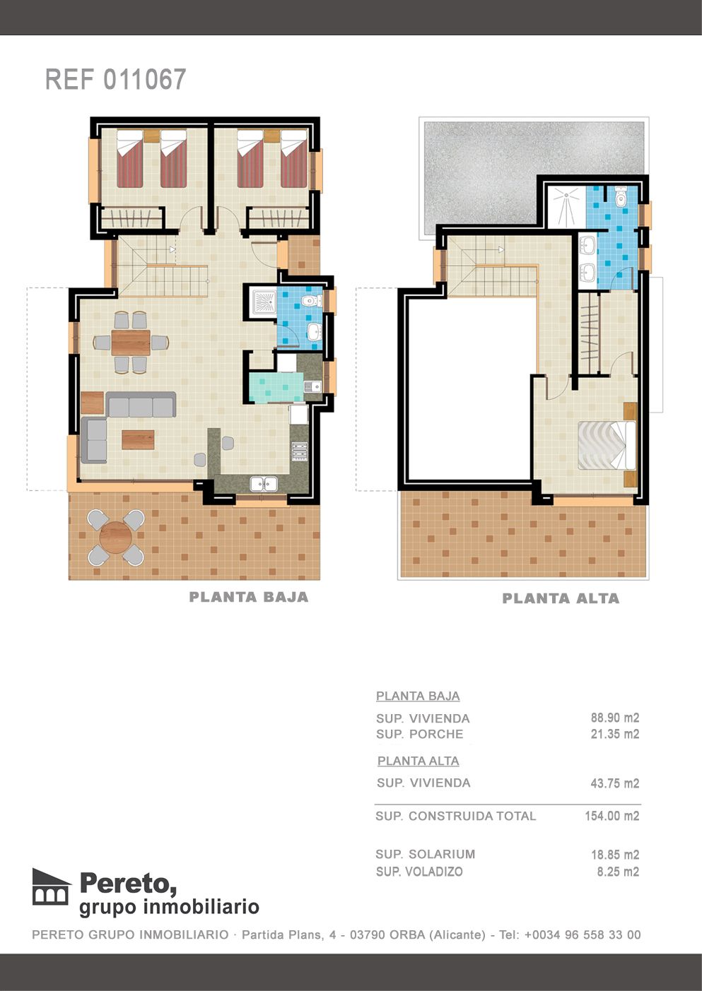 3 Bed, 2 Bath, HouseFor Sale, Tormos, Alicante