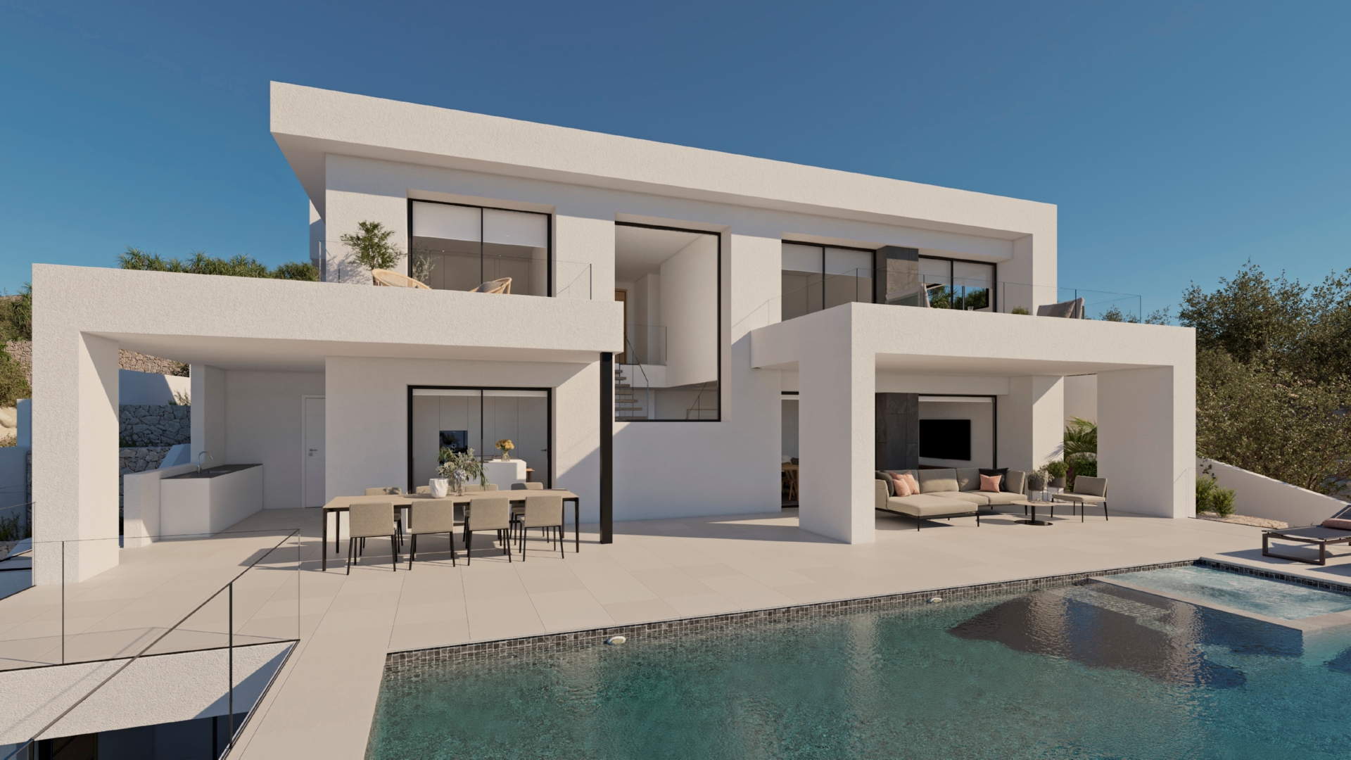 3 Bed, 5 Bath, HouseFor Sale, Cumbre Del Sol, Alicante