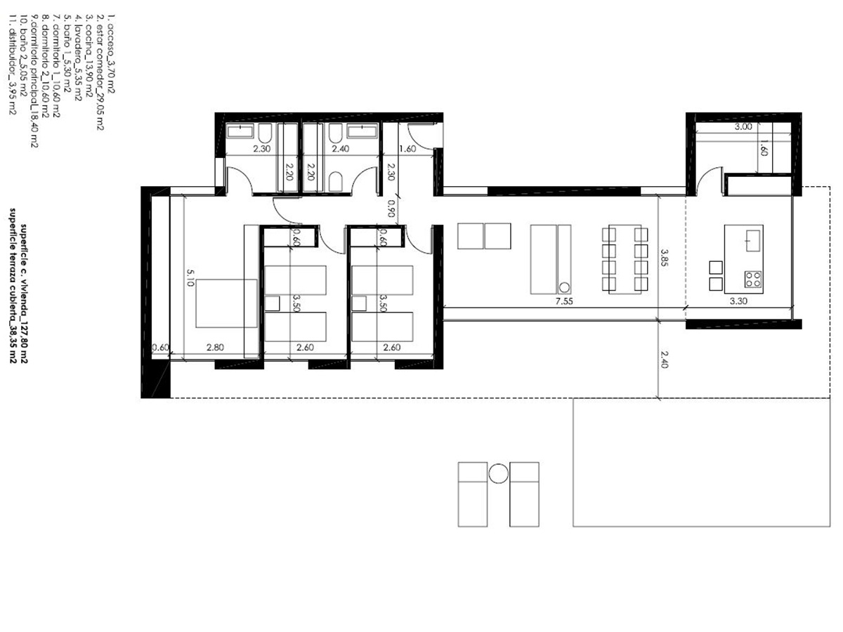 3 Bed, 2 Bath, HouseFor Sale, Pedreguer, Alicante
