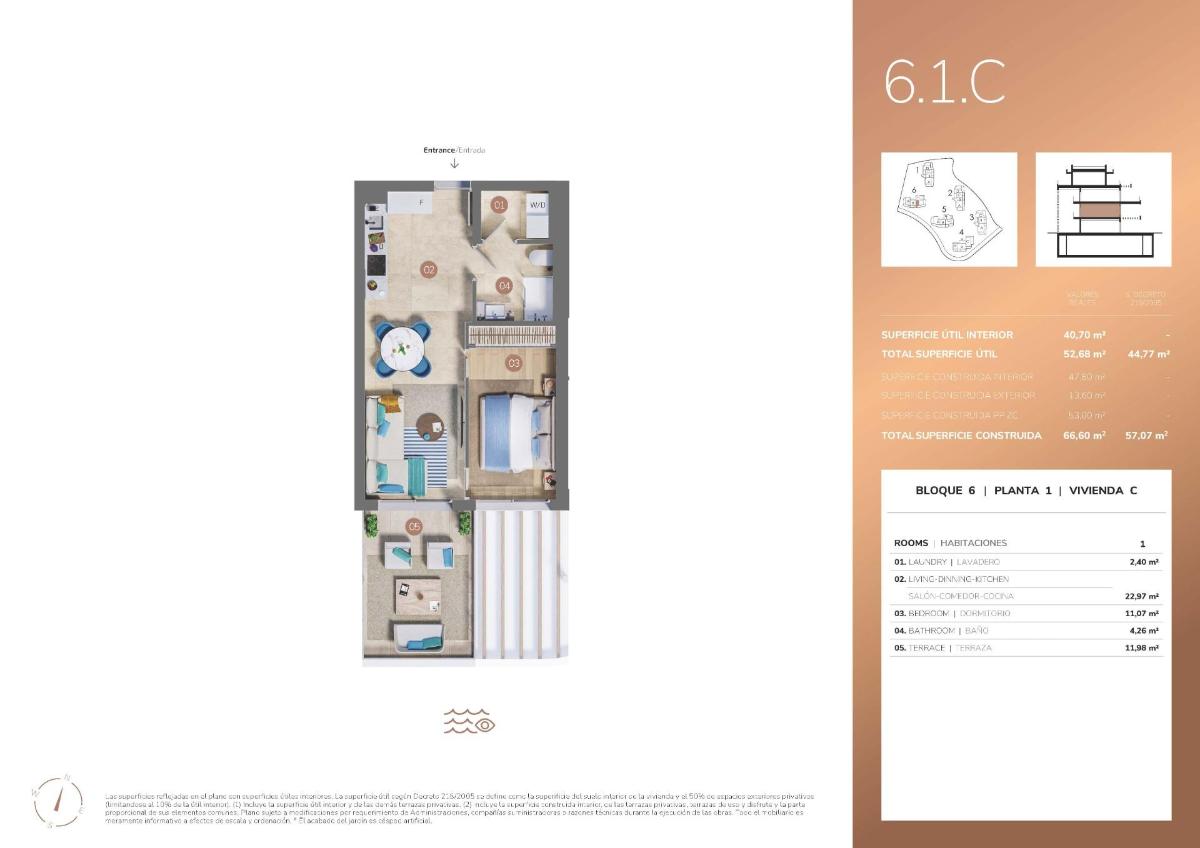 1 Bed, 1 Bath, ApartmentFor Sale, Mijas, Costa del Sol