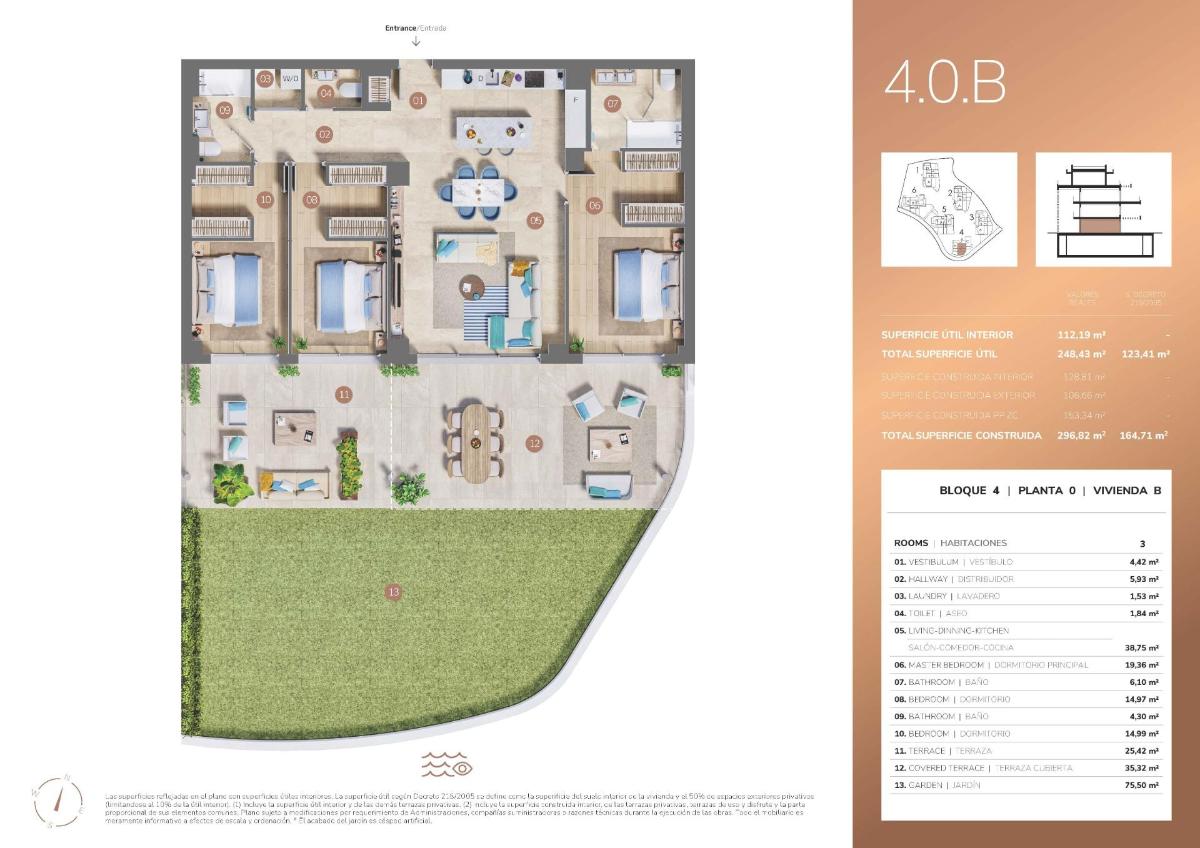 3 Bed, 3 Bath, ApartmentFor Sale, Mijas, Costa del Sol