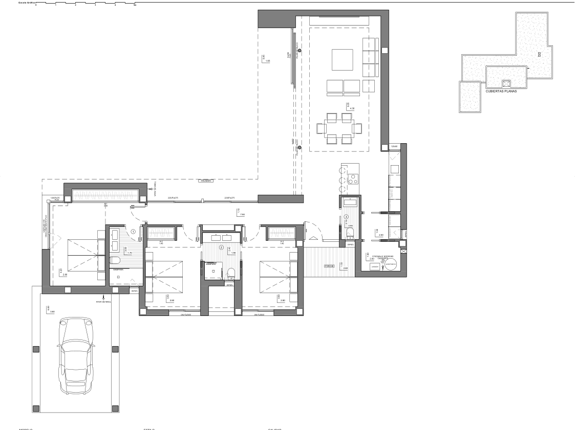 3 Bed, 3 Bath, HouseFor Sale, Benitachell, Alicante