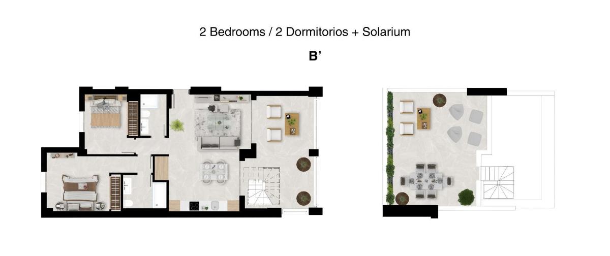 2 Bed, 2 Bath, ApartmentFor Sale, Mijas, Costa del Sol
