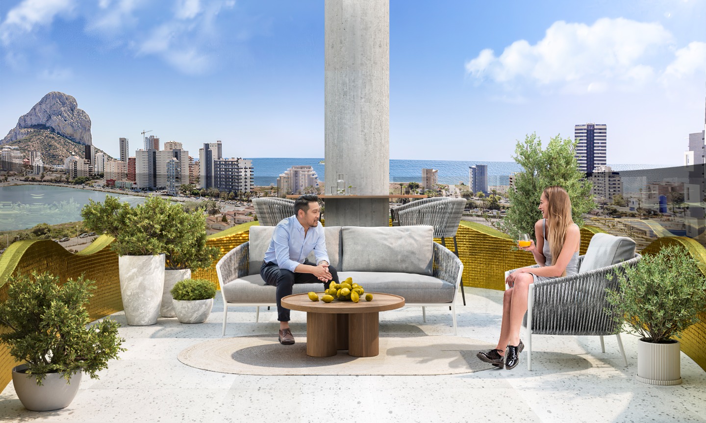 3 Bed, 2 Bath, ApartmentFor Sale, Calpe, Costa Blanca