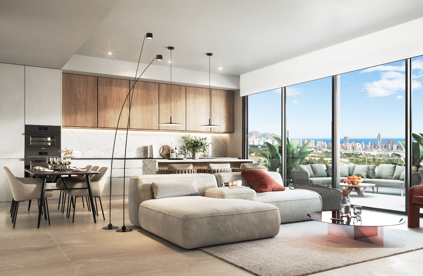 3 Bed, 2 Bath, ApartmentFor Sale, Finestrat, Costa Blanca