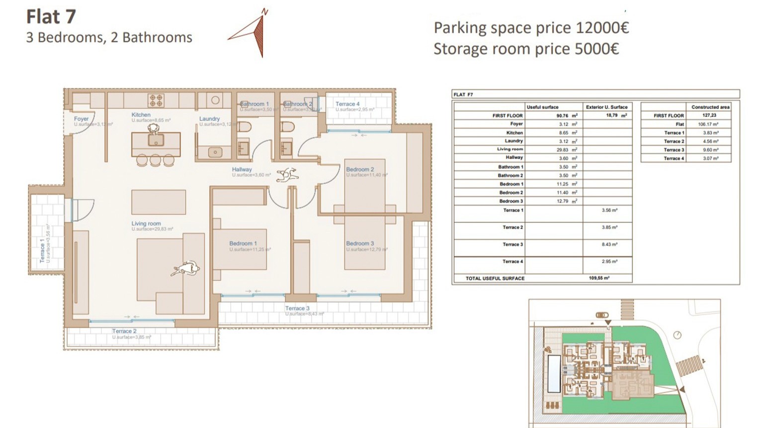 3 Bed, 2 Bath, ApartmentFor Sale, Javea, Alicante