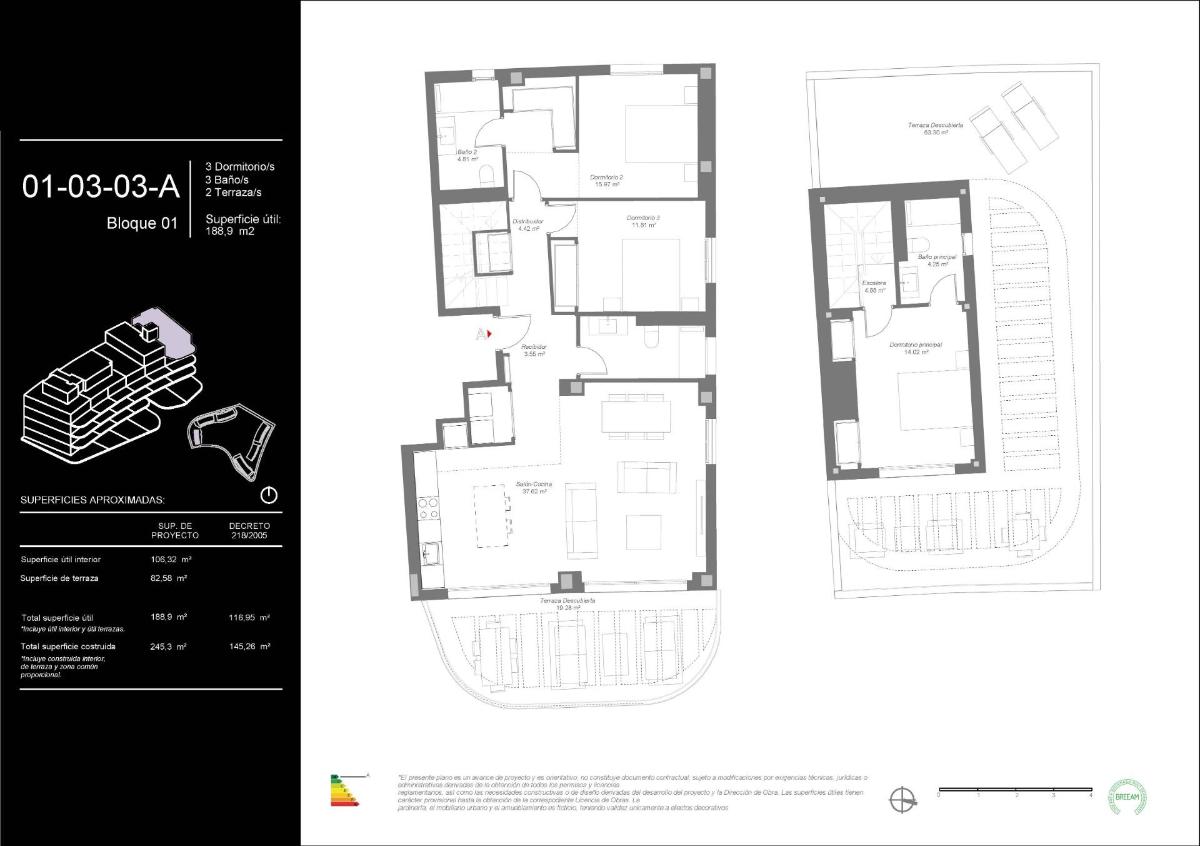 3 Bed, 2 Bath, ApartmentFor Sale, Mijas, Costa del Sol
