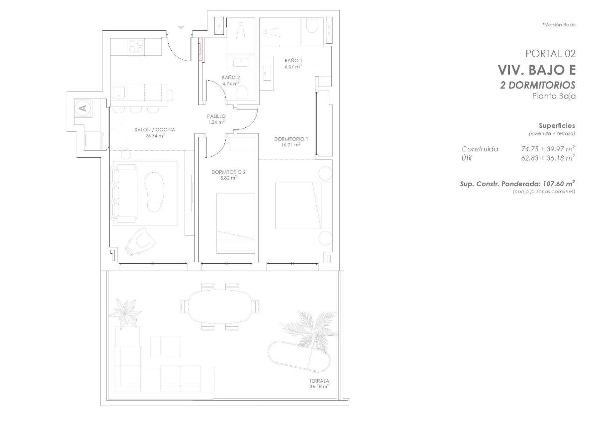 2 Bed, 2 Bath, ApartmentFor Sale, Fuengirola, Costa del Sol