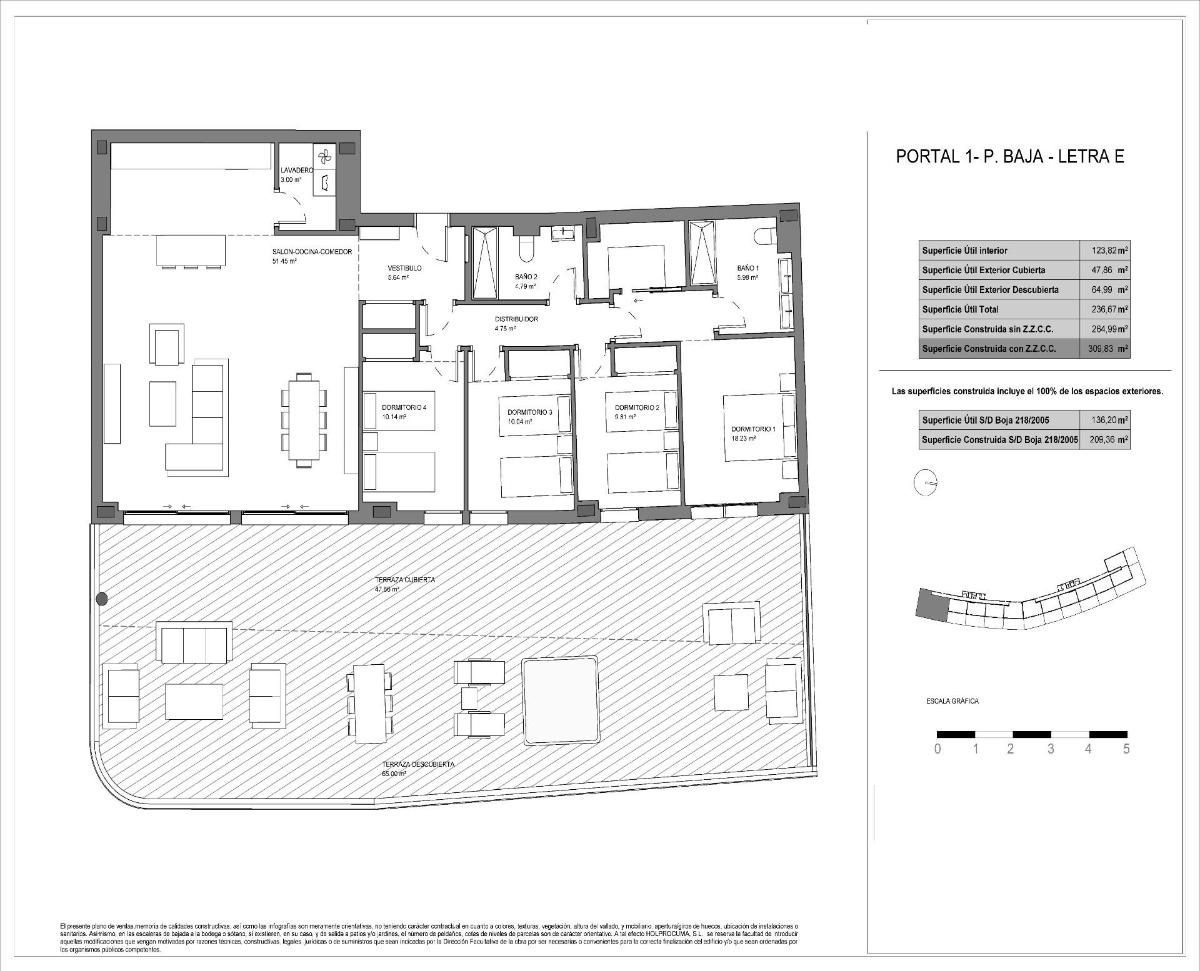 4 Bed, 2 Bath, ApartmentFor Sale, Fuengirola, Costa del Sol