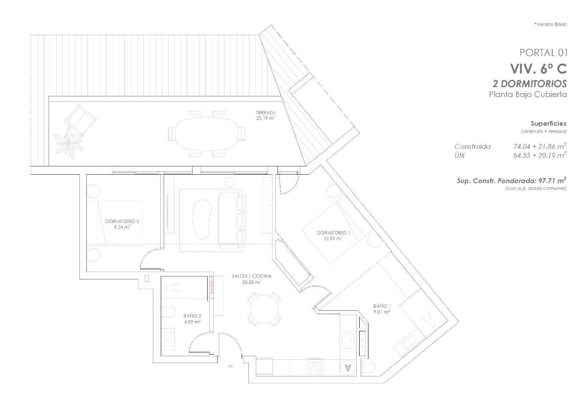 2 Bed, 2 Bath, ApartmentFor Sale, Fuengirola, Costa del Sol