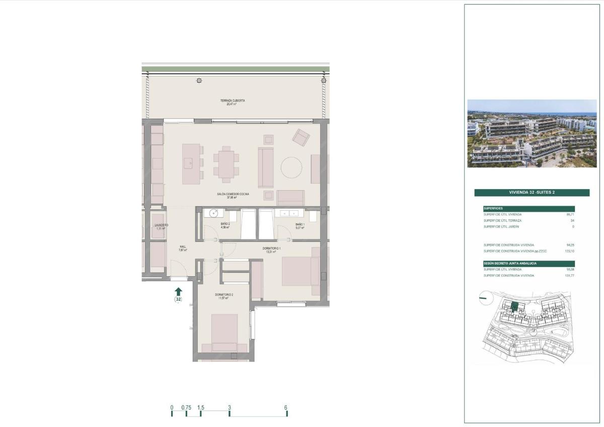 2 Bed, 2 Bath, ApartmentFor Sale, Estepona, Costa del Sol