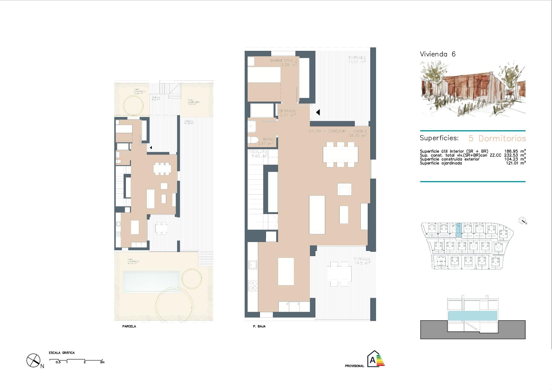 Godella, Costa Blanca, 5 Bedrooms Bedrooms, ,3 BathroomsBathrooms,For Sale,SP0616