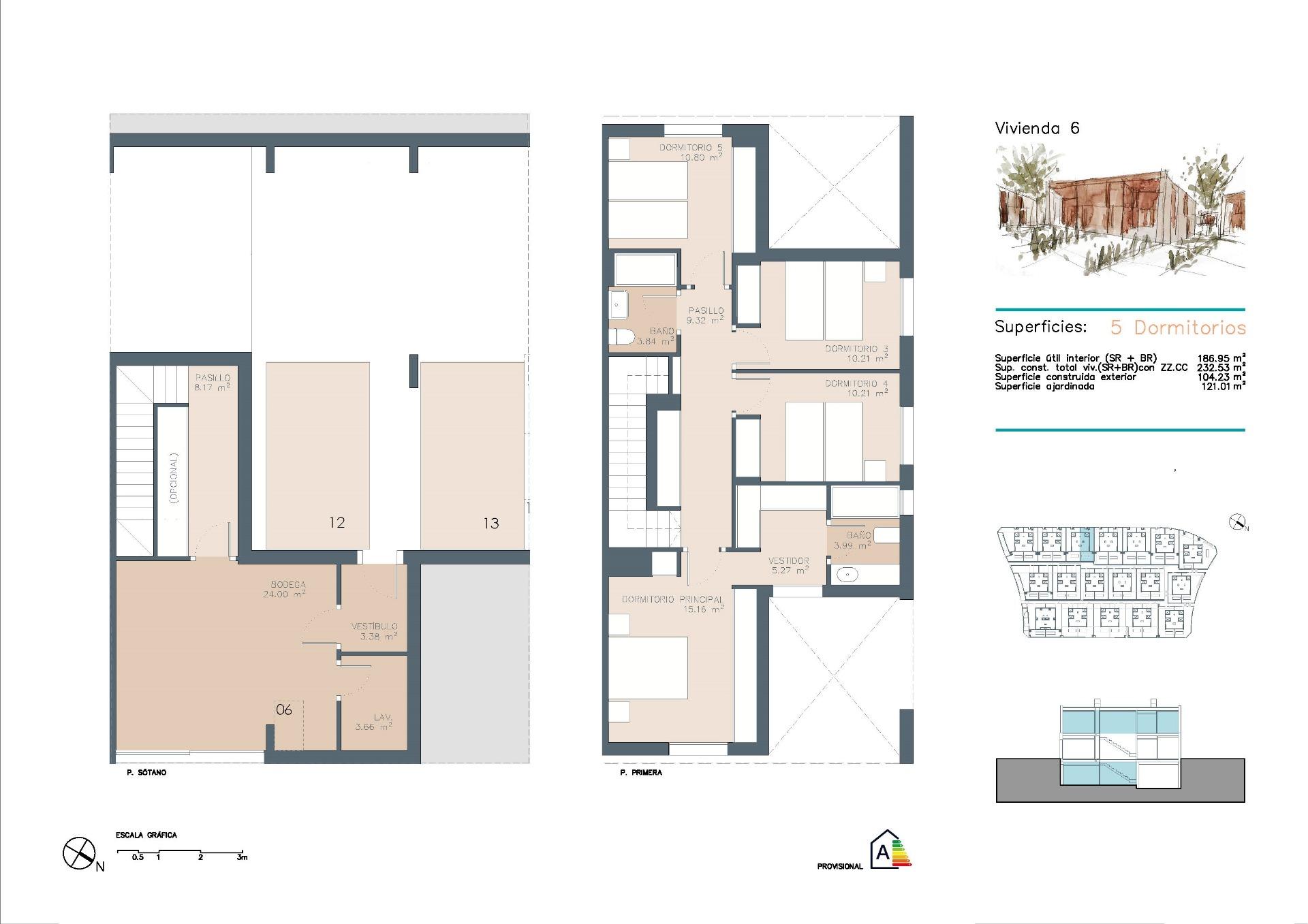 Godella, Costa Blanca, 5 Bedrooms Bedrooms, ,3 BathroomsBathrooms,For Sale,SP0616