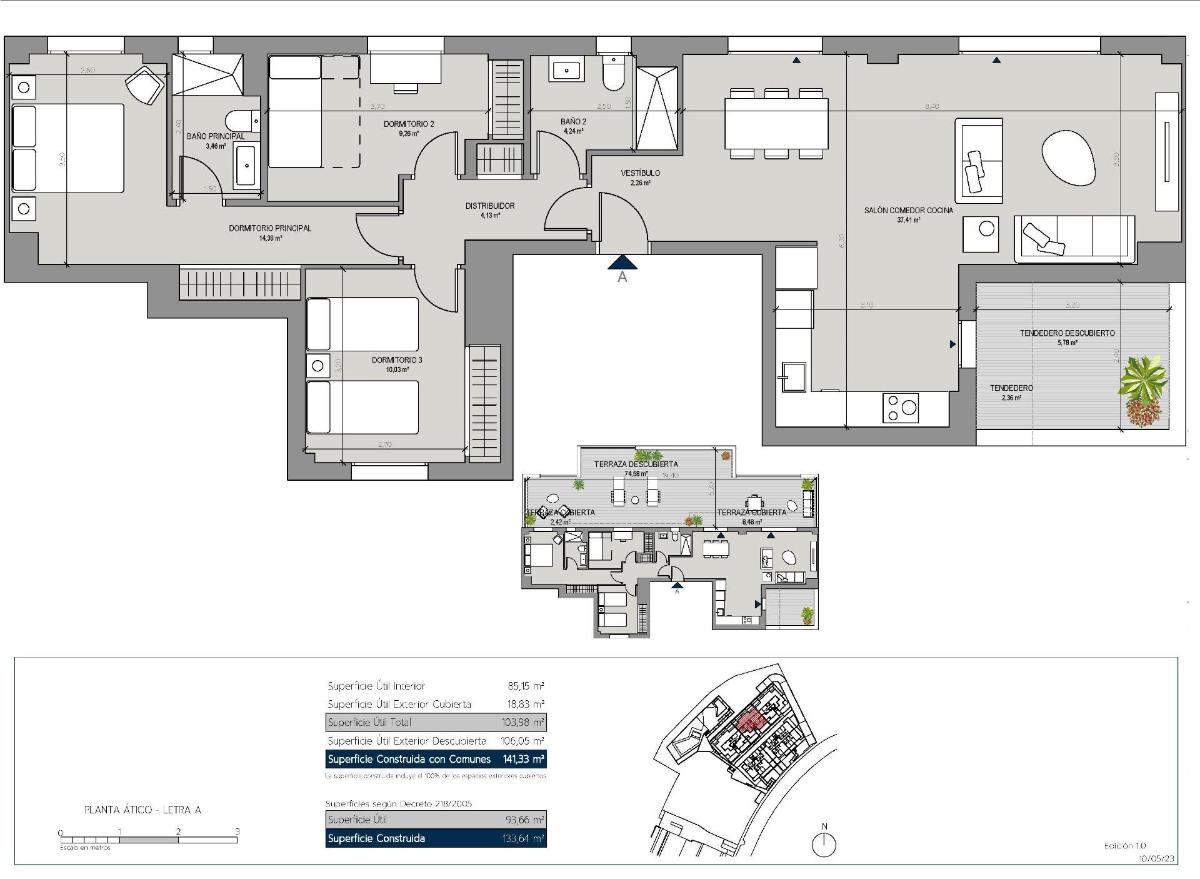 3 Bed, 2 Bath, ApartmentFor Sale, Manilva, Costa del Sol