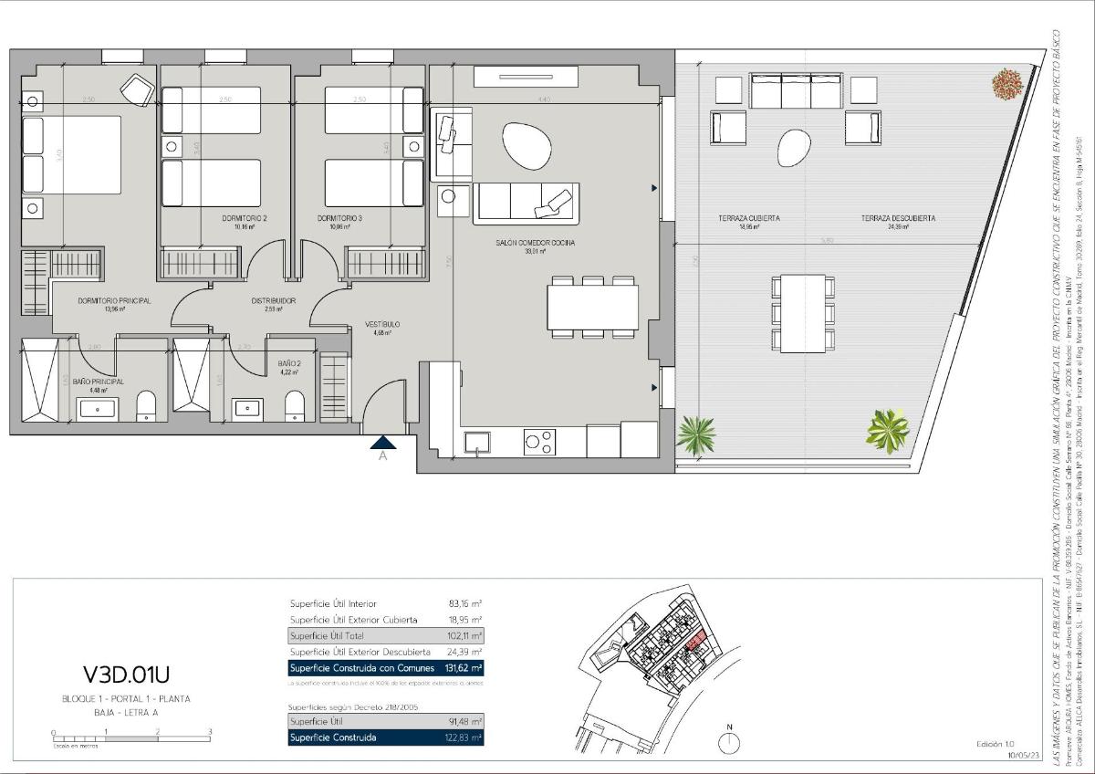 3 Bed, 2 Bath, ApartmentFor Sale, Manilva, Costa del Sol