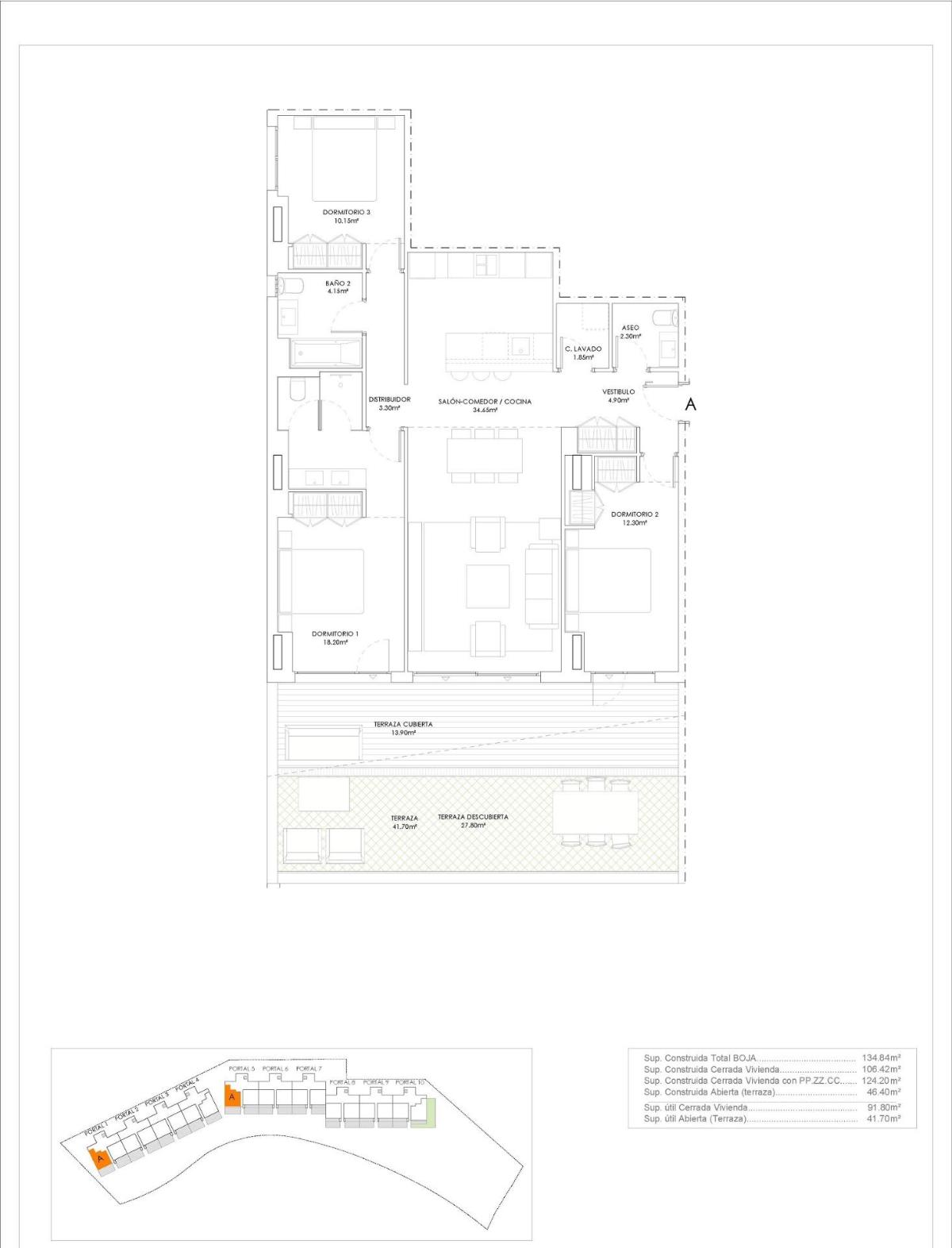 3 Bed, 2 Bath, ApartmentFor Sale, Manilva, Costa del Sol