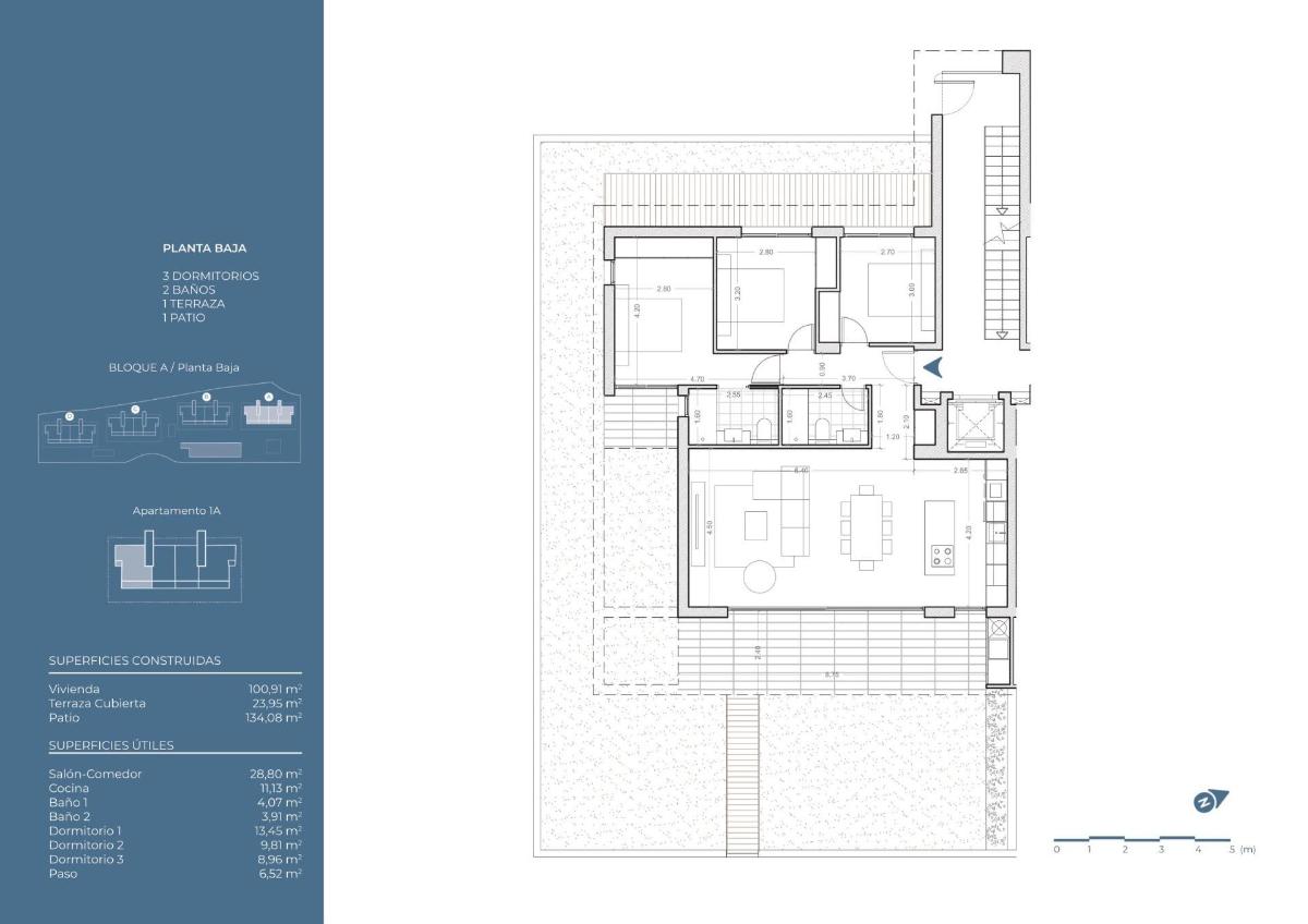 3 Bed, 2 Bath, ApartmentFor Sale, La Nucia, Costa Blanca