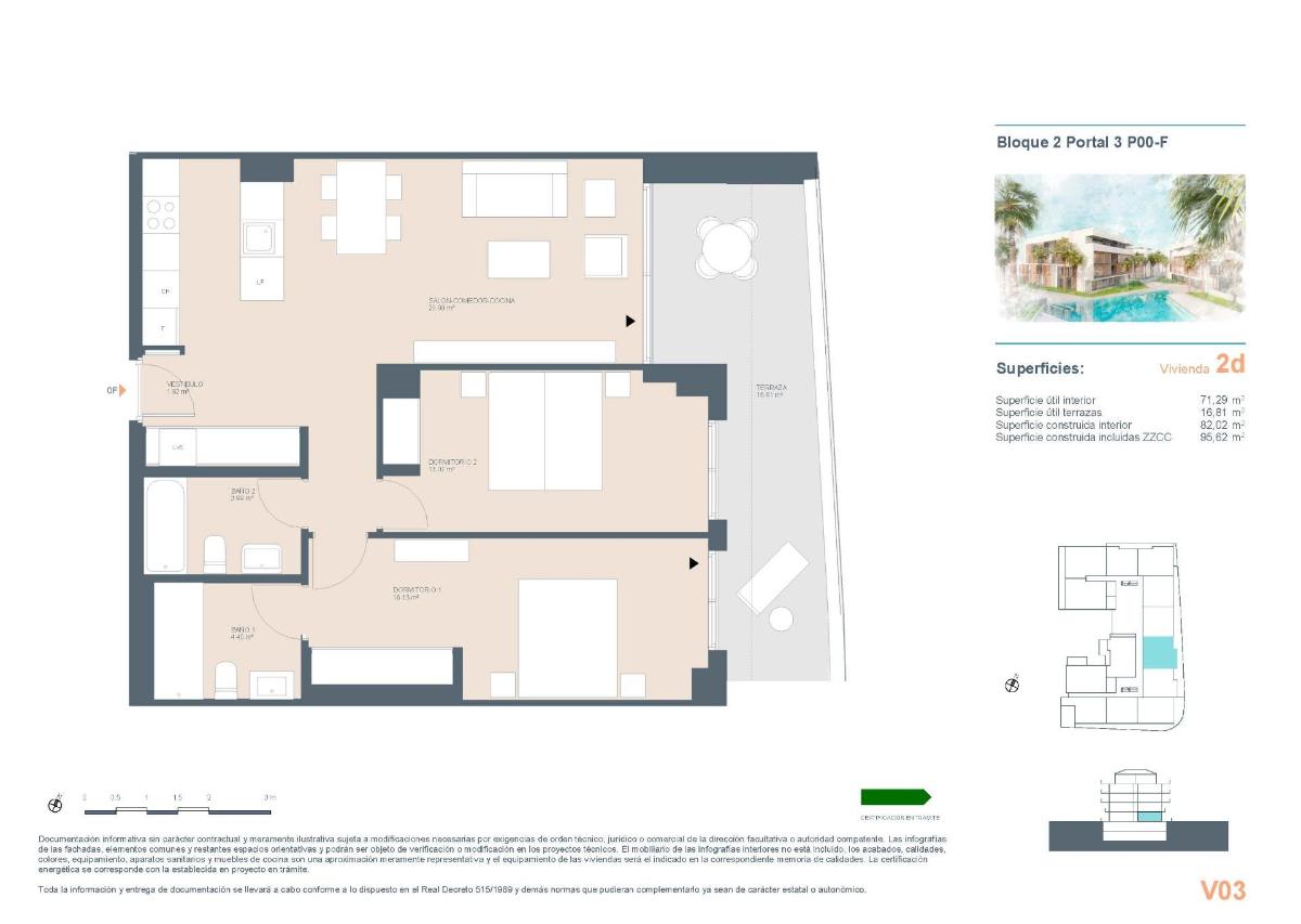 2 Bed, 2 Bath, ApartmentFor Sale, Javea Xabia, Costa Blanca