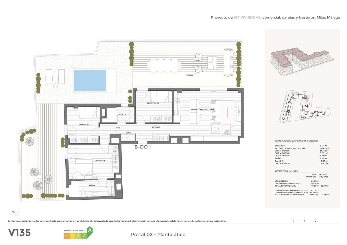 3 Bed, 2 Bath, ApartmentFor Sale, Mijas, Costa del Sol