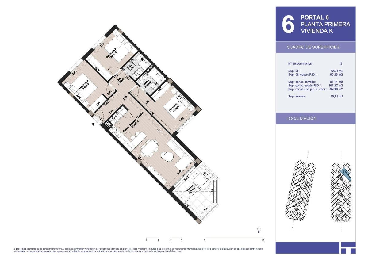 3 Bed, 2 Bath, ApartmentFor Sale, Torrox, Costa del Sol