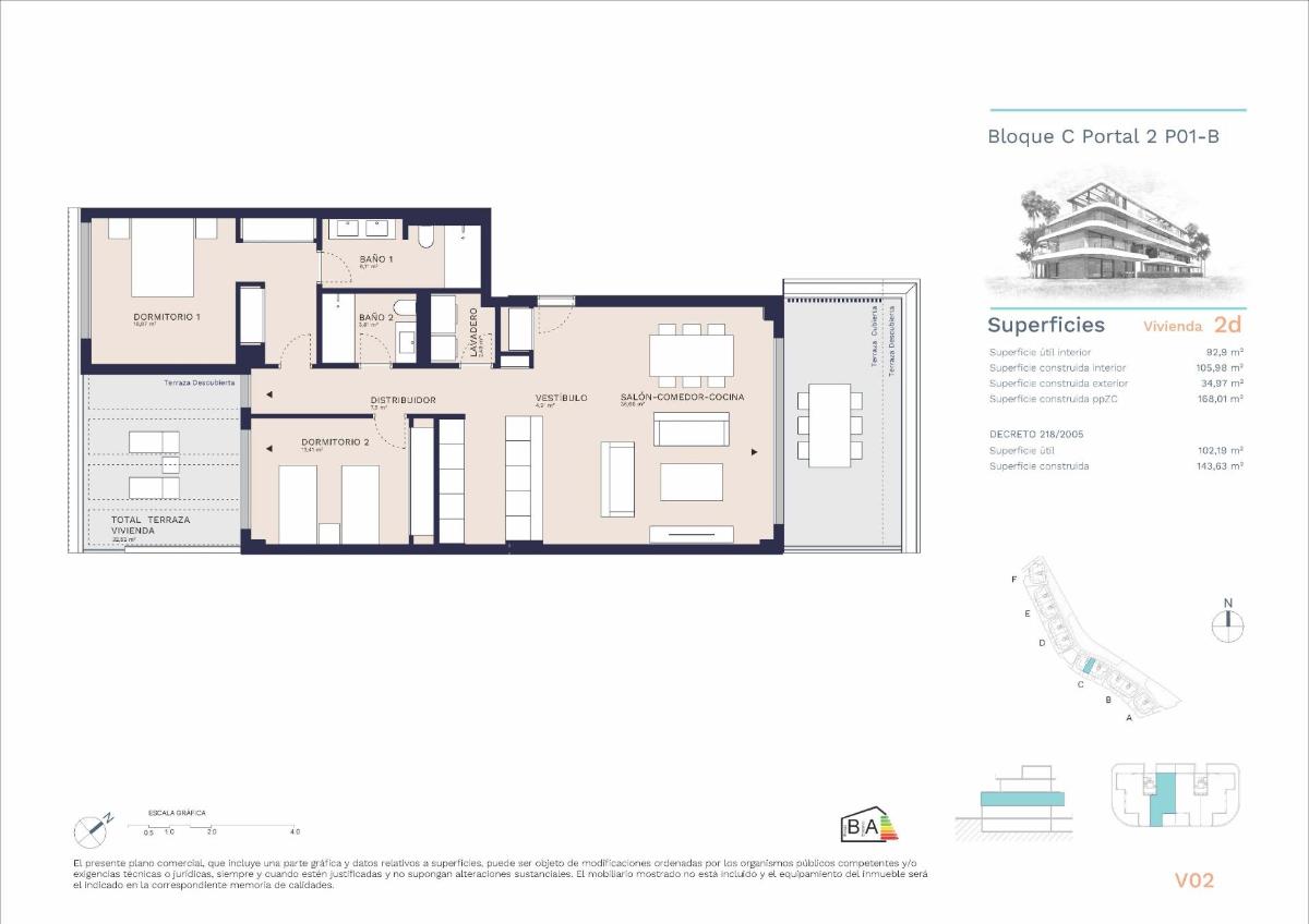 2 Bed, 2 Bath, ApartmentFor Sale, Estepona, Costa del Sol