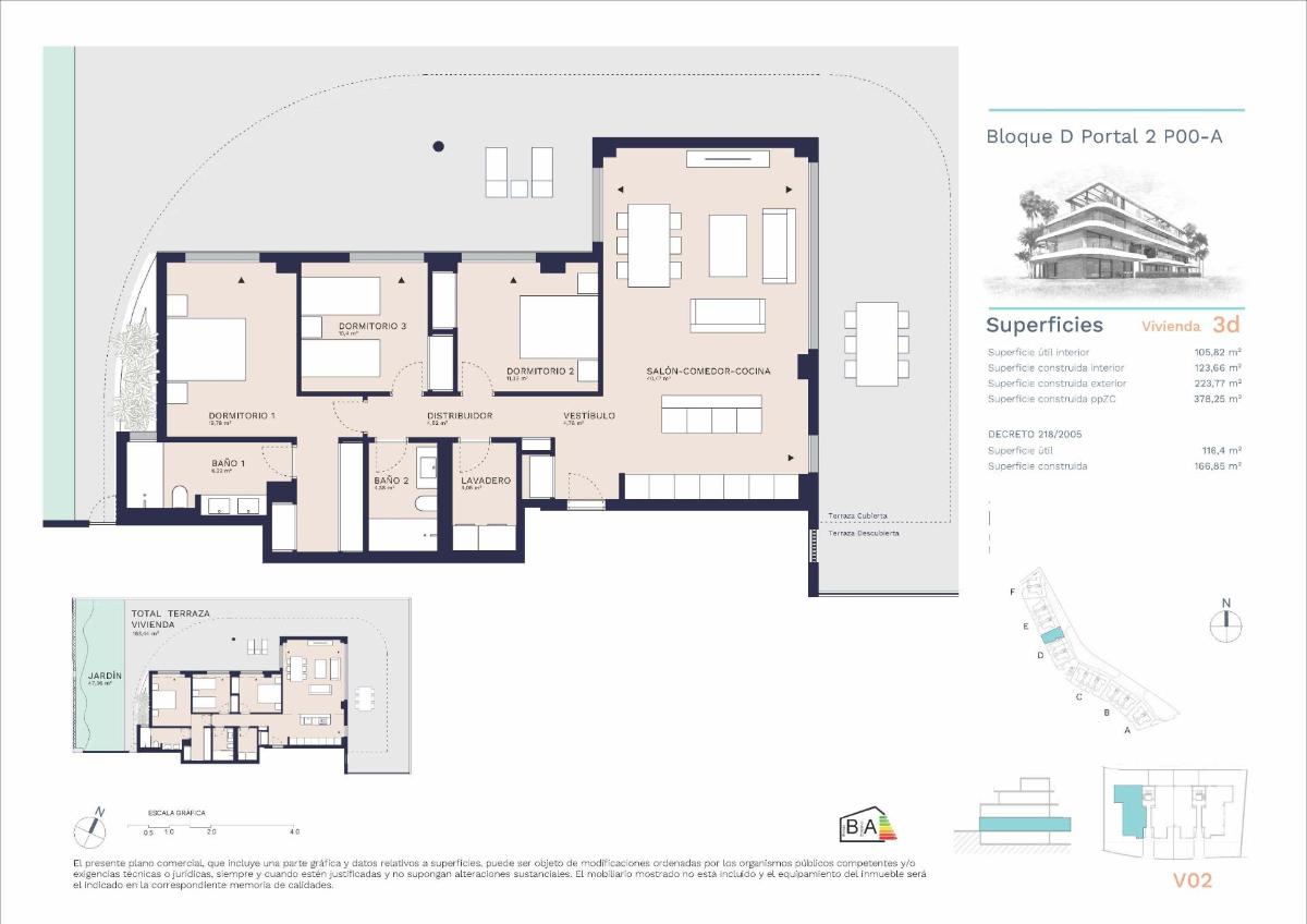 3 Bed, 2 Bath, ApartmentFor Sale, Estepona, Costa del Sol